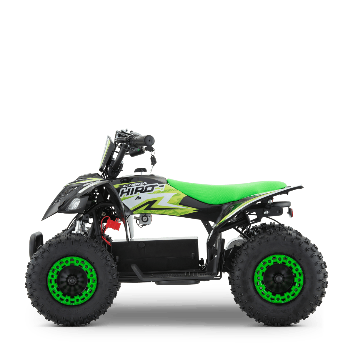 QUAD ENFANT ÉLECTRIQUE HIRO COBRA 800W VERT