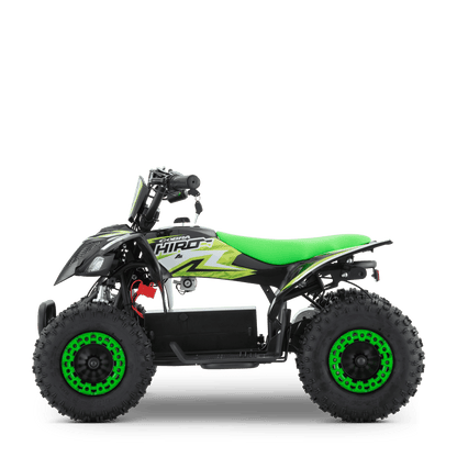 QUAD ENFANT ÉLECTRIQUE HIRO COBRA 800W VERT