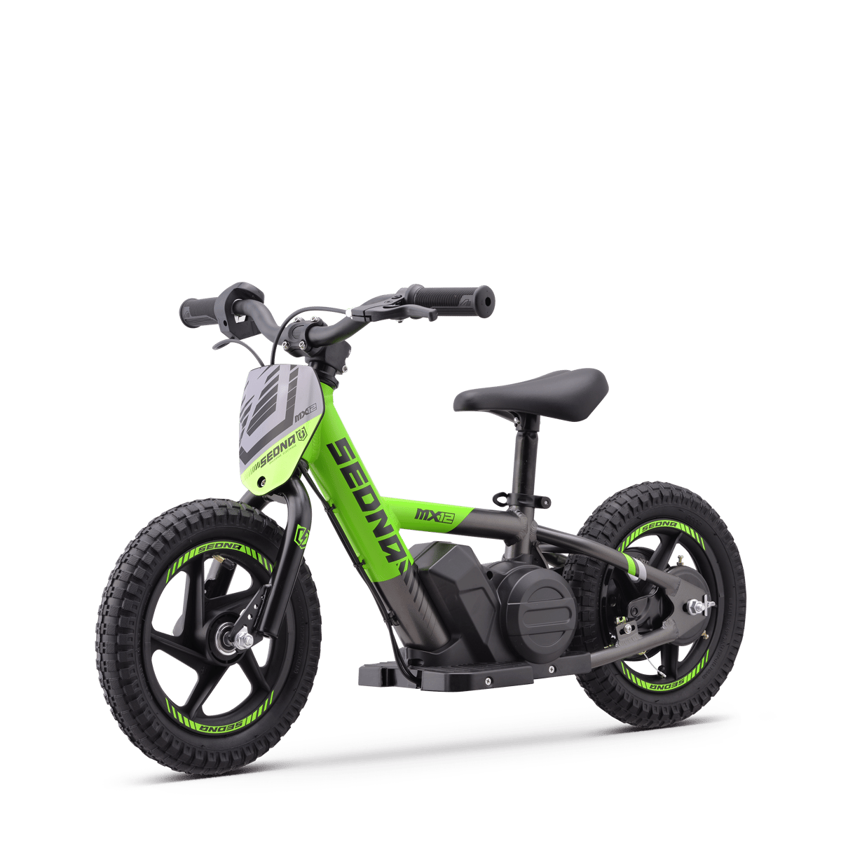 DRAISIENNE ÉLECTRIQUE SEDNA MX 12" VERT