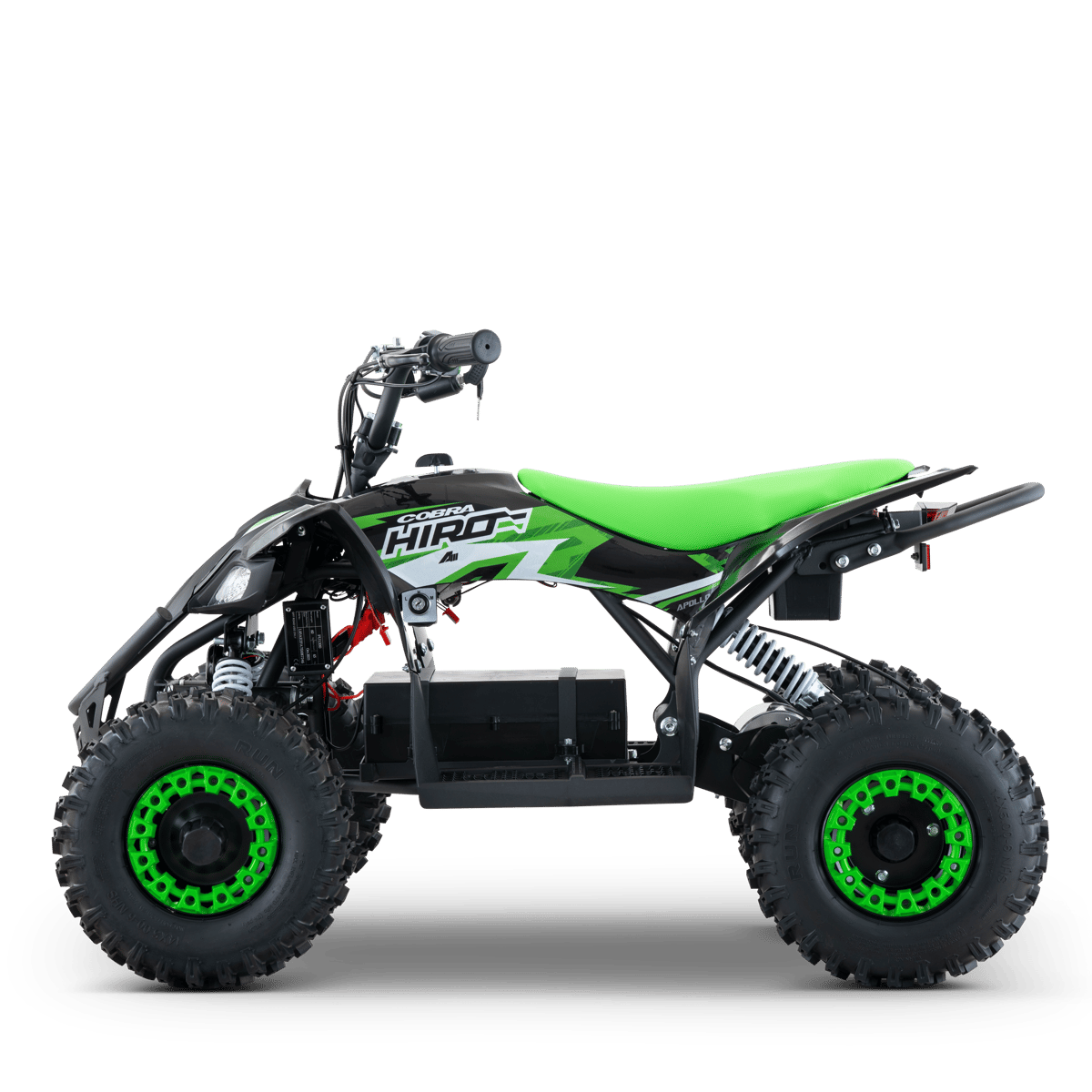 QUAD ENFANT ÉLECTRIQUE HIRO COBRA 1200W VERT