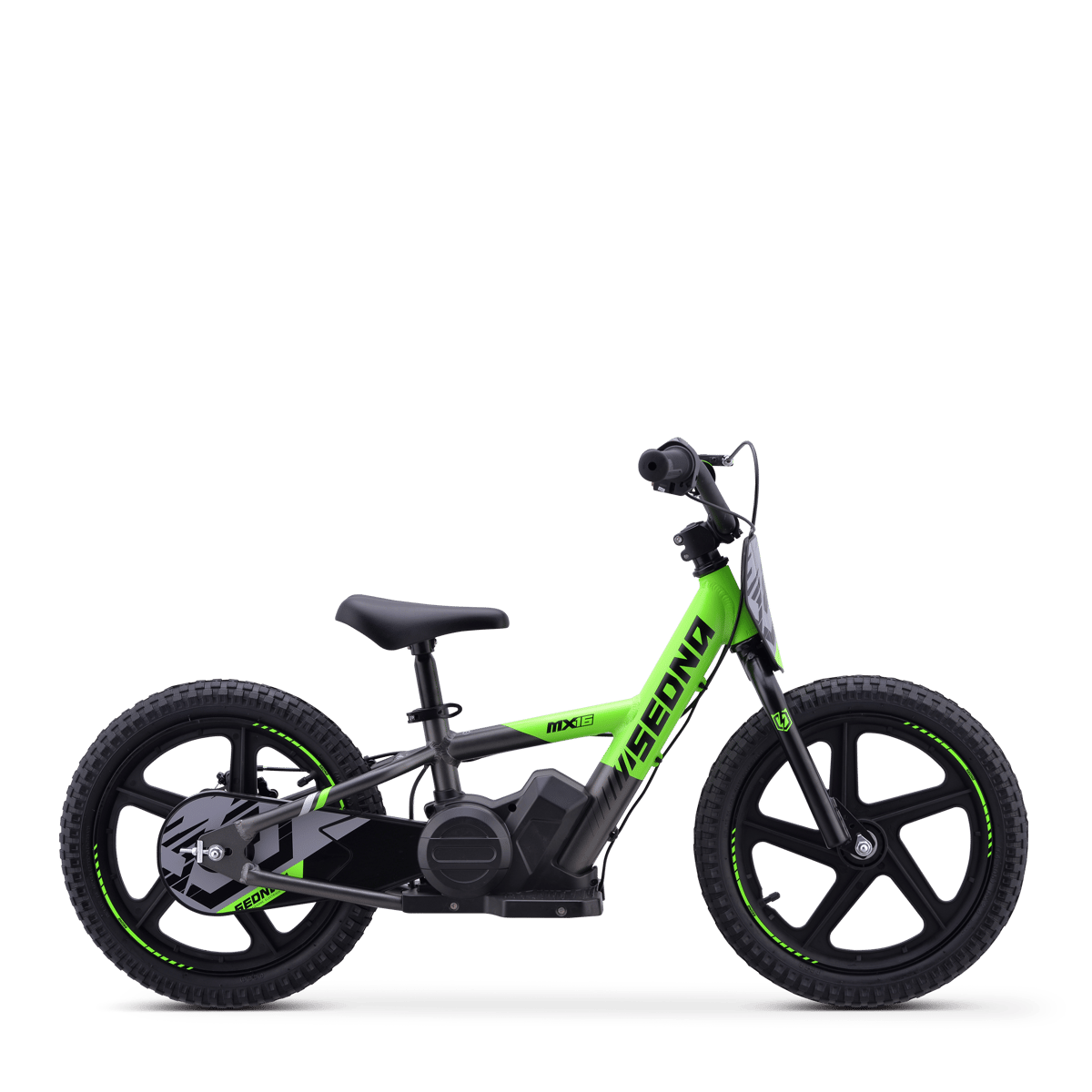 DRAISIENNE ÉLECTRIQUE SEDNA MX 16" VERT