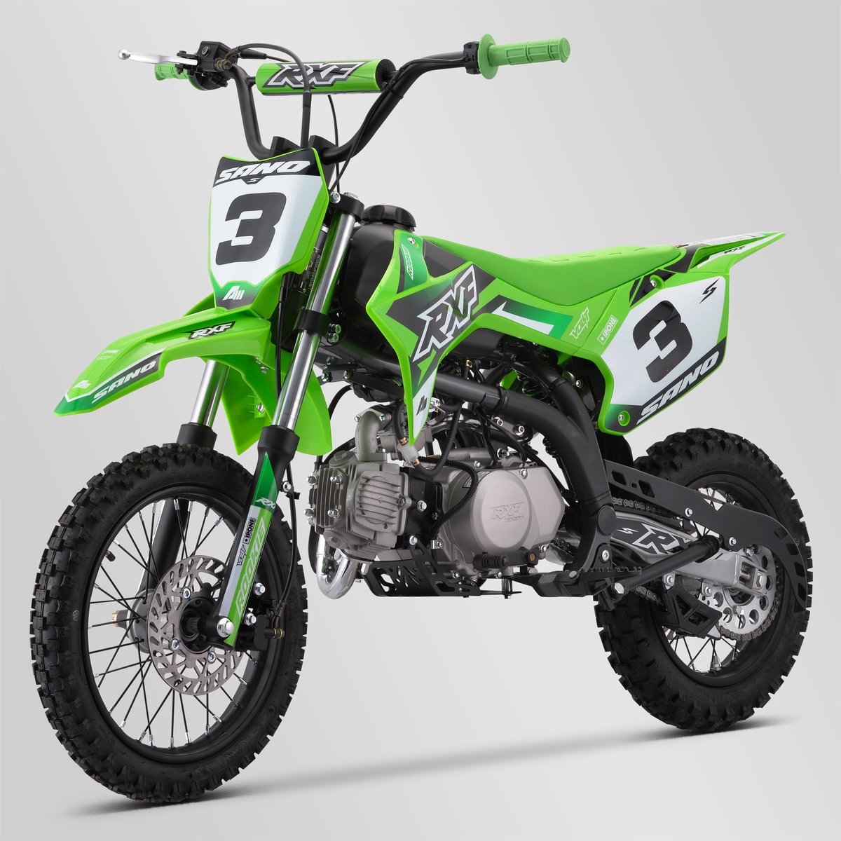 DIRT BIKE SANO RXF ROOKIE 125CC SEMI-AUTO 12/14 2024 - VERT