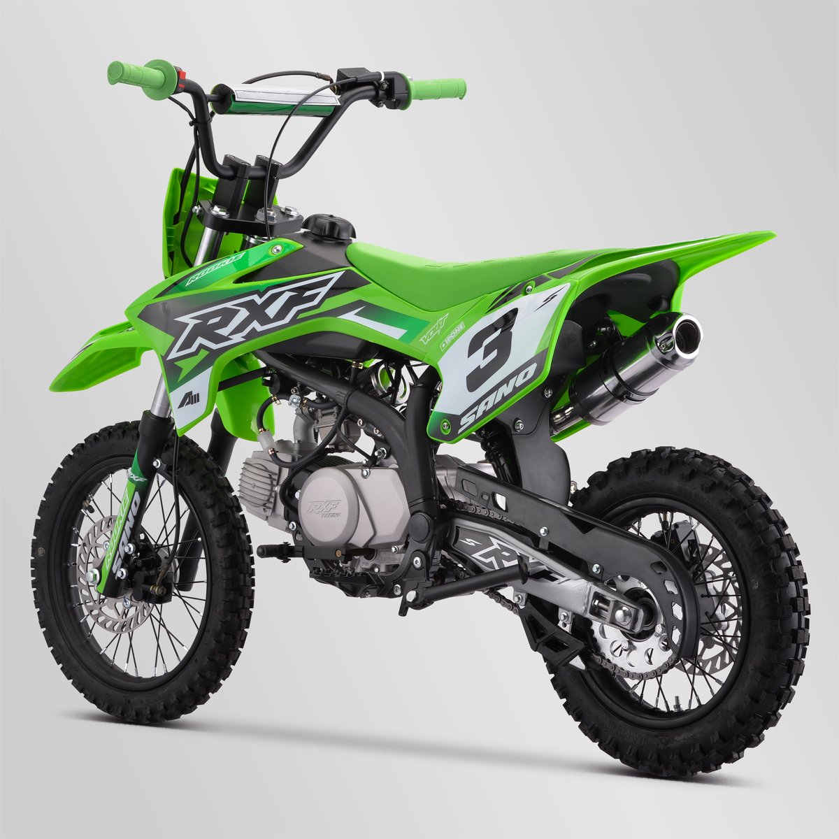 DIRT BIKE SANO RXF ROOKIE 125CC SEMI-AUTO 12/14 2024 - VERT