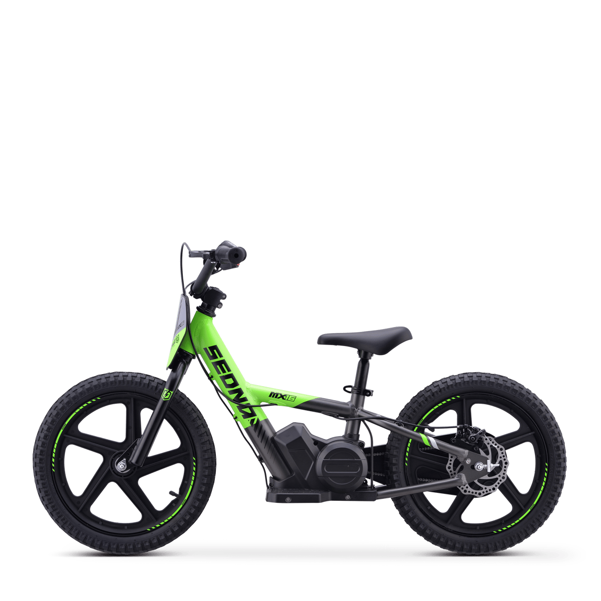 DRAISIENNE ÉLECTRIQUE SEDNA MX 16" VERT