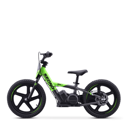 DRAISIENNE ÉLECTRIQUE SEDNA MX 16" VERT