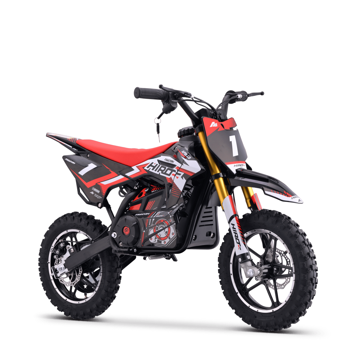 POCKET BIKE ÉLECTRIQUE ENFANT HIRO FALCON 550W ROUGE