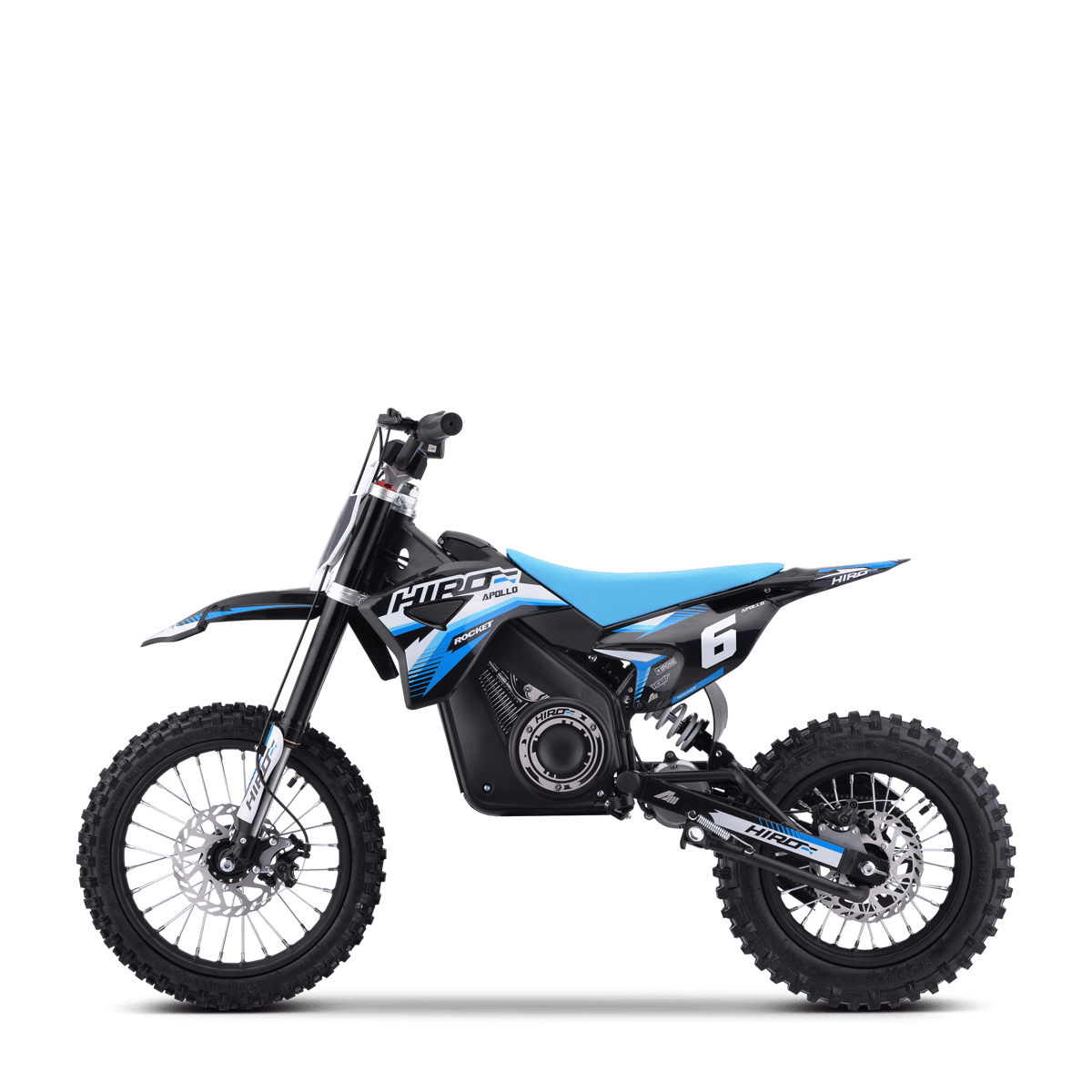 DIRT BIKE ENFANT ÉLECTRIQUE HIRO ROCKET 1600 BLEU