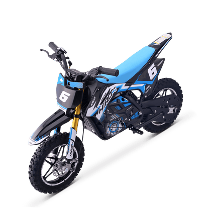 POCKET BIKE ÉLECTRIQUE ENFANT HIRO FALCON 550W BLEU