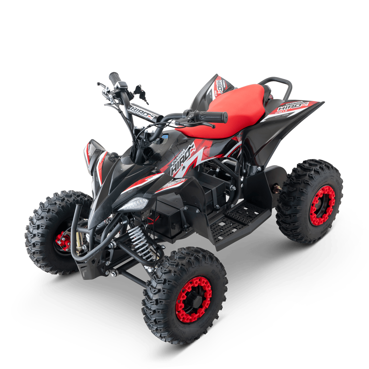 QUAD ENFANT ÉLECTRIQUE HIRO COBRA 1200W ROUGE