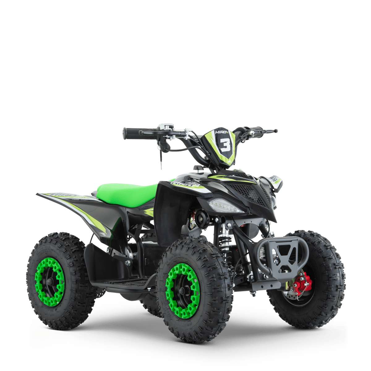 QUAD ENFANT ÉLECTRIQUE HIRO COBRA 800W VERT
