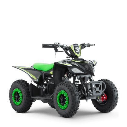 QUAD ENFANT ÉLECTRIQUE HIRO COBRA 800W VERT