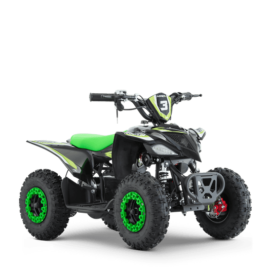 QUAD ENFANT ÉLECTRIQUE HIRO COBRA 800W VERT