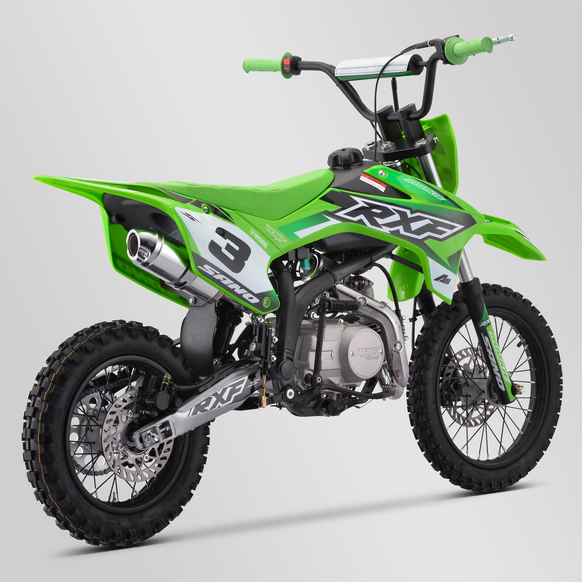 DIRT BIKE SANO RXF ROOKIE 125CC SEMI-AUTO 12/14 2024 - VERT