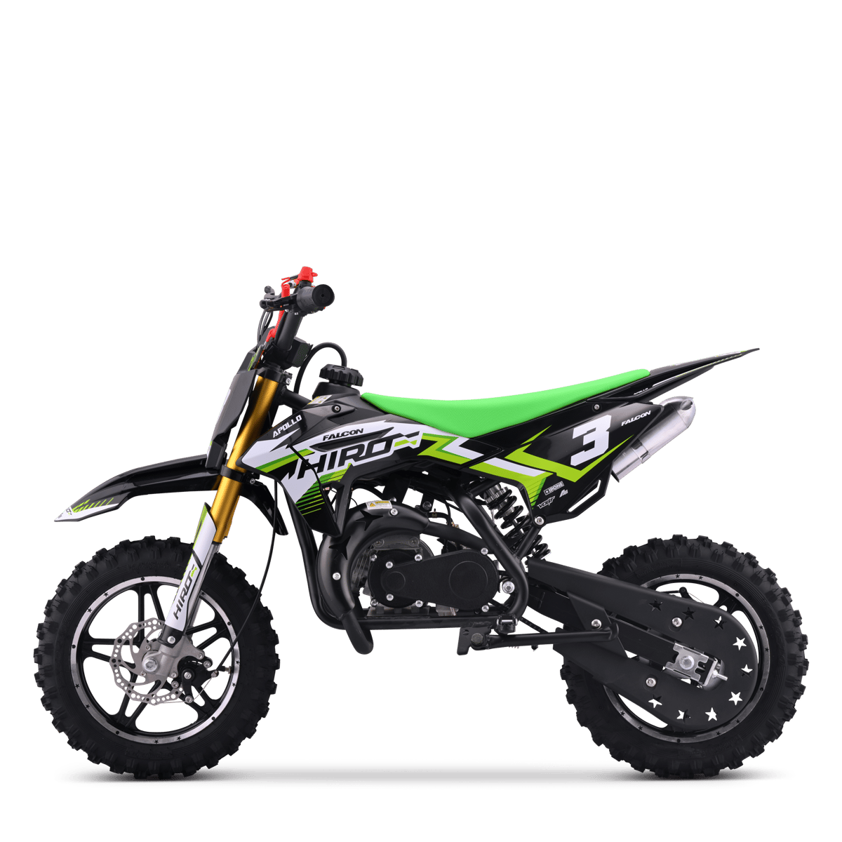 POCKET BIKE ENFANT HIRO FALCON 49CC VERT
