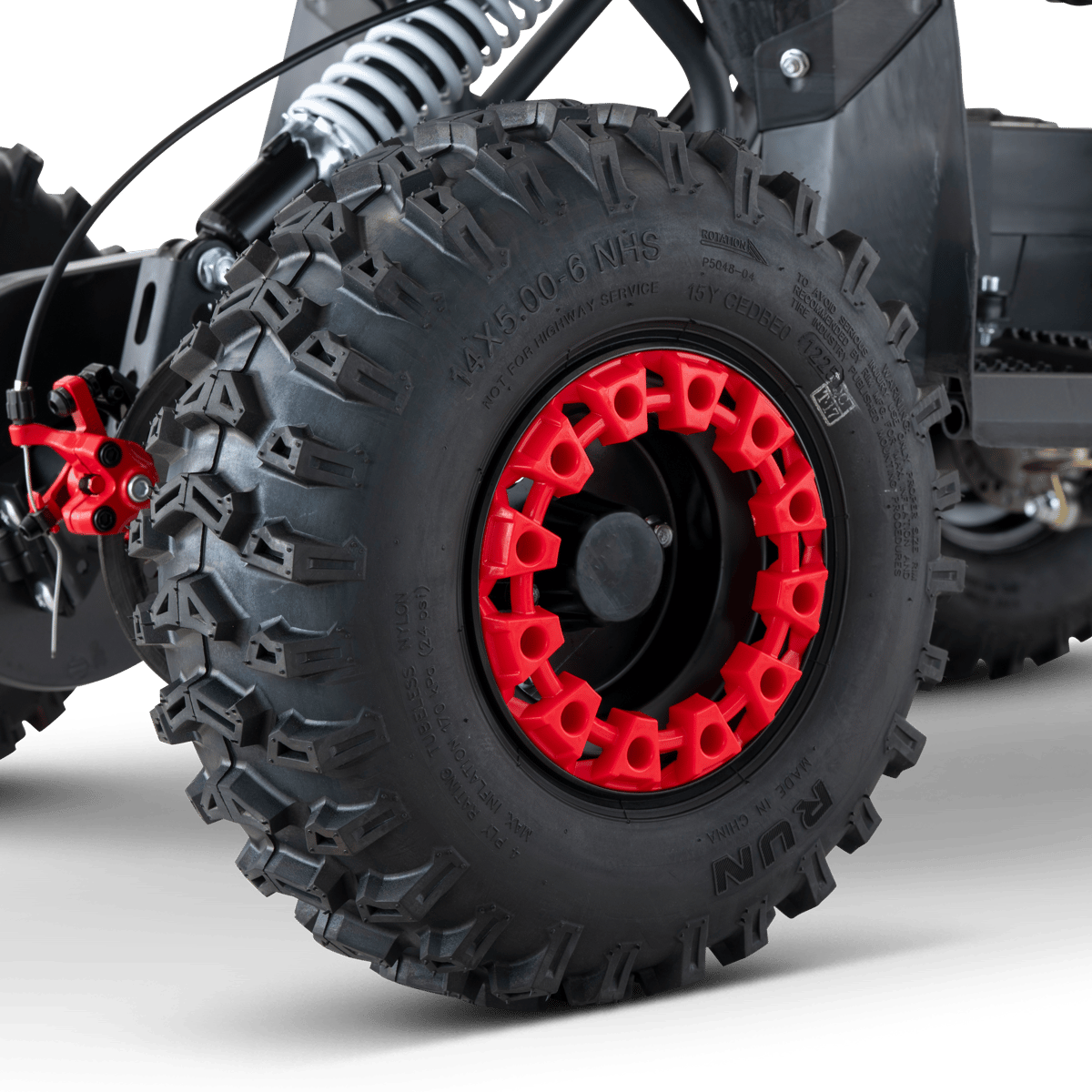 QUAD ENFANT ÉLECTRIQUE HIRO COBRA 1200W ROUGE