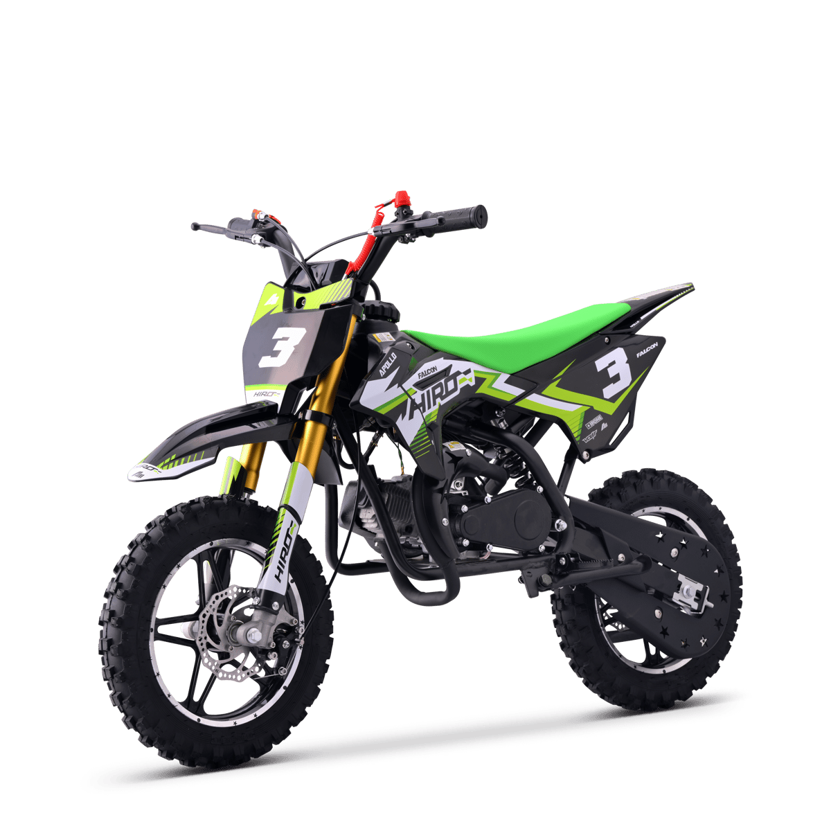 POCKET BIKE ENFANT HIRO FALCON 49CC VERT