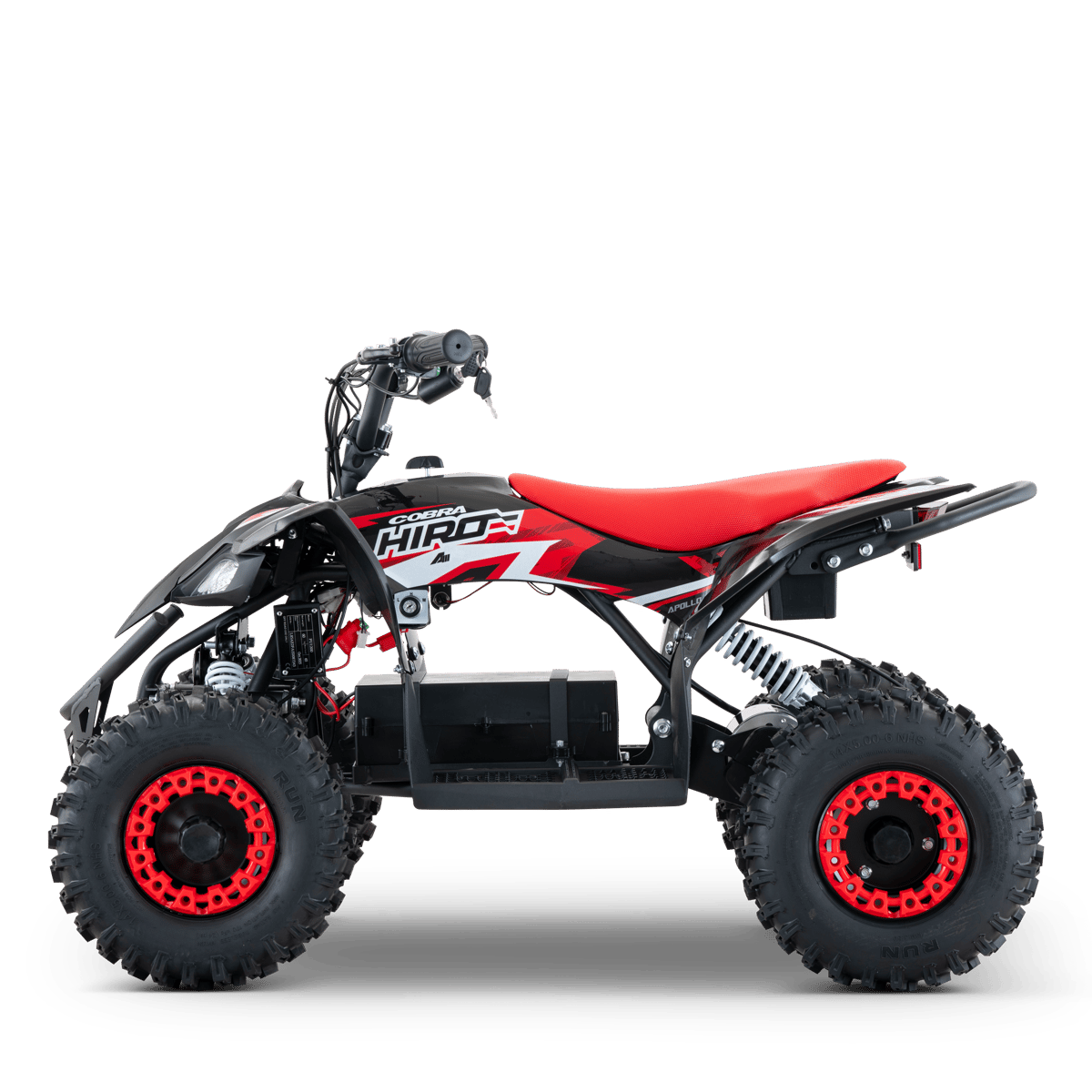 QUAD ENFANT ÉLECTRIQUE HIRO COBRA 1200W ROUGE