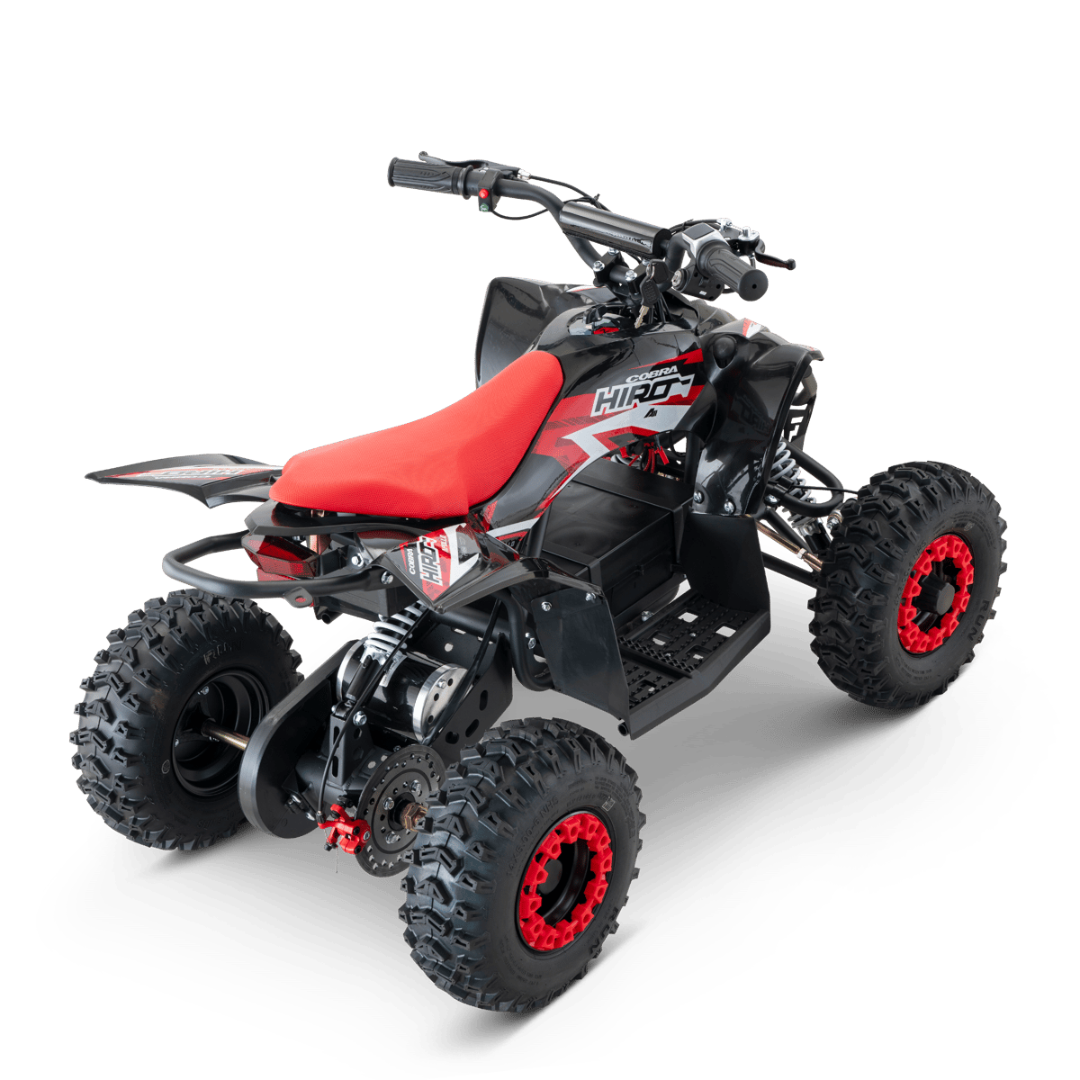 QUAD ENFANT ÉLECTRIQUE HIRO COBRA 1200W ROUGE