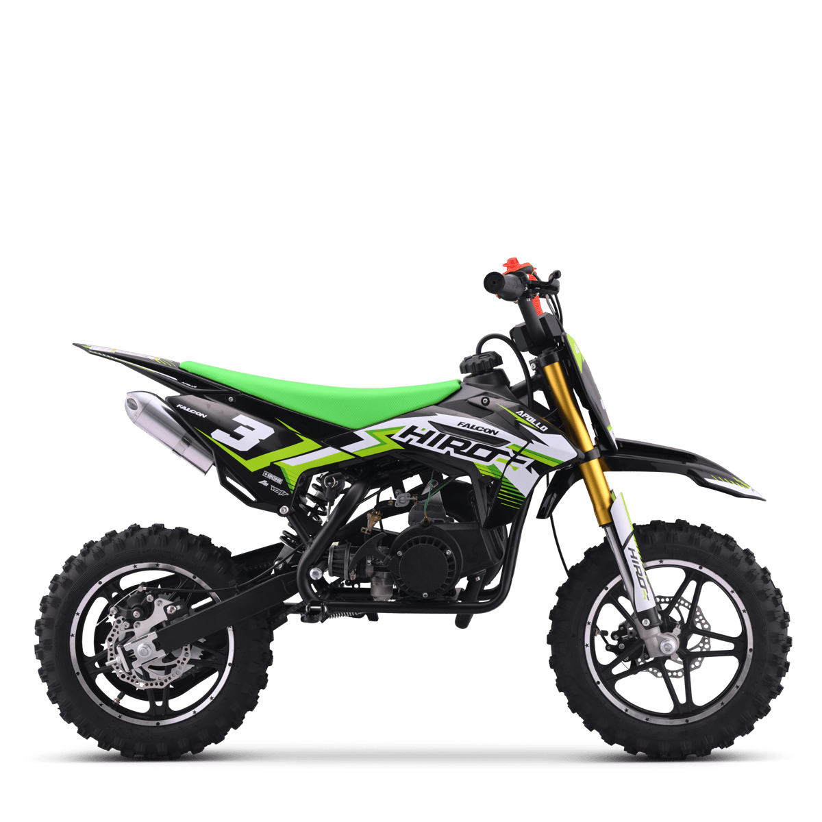 POCKET BIKE ENFANT HIRO FALCON 49CC VERT