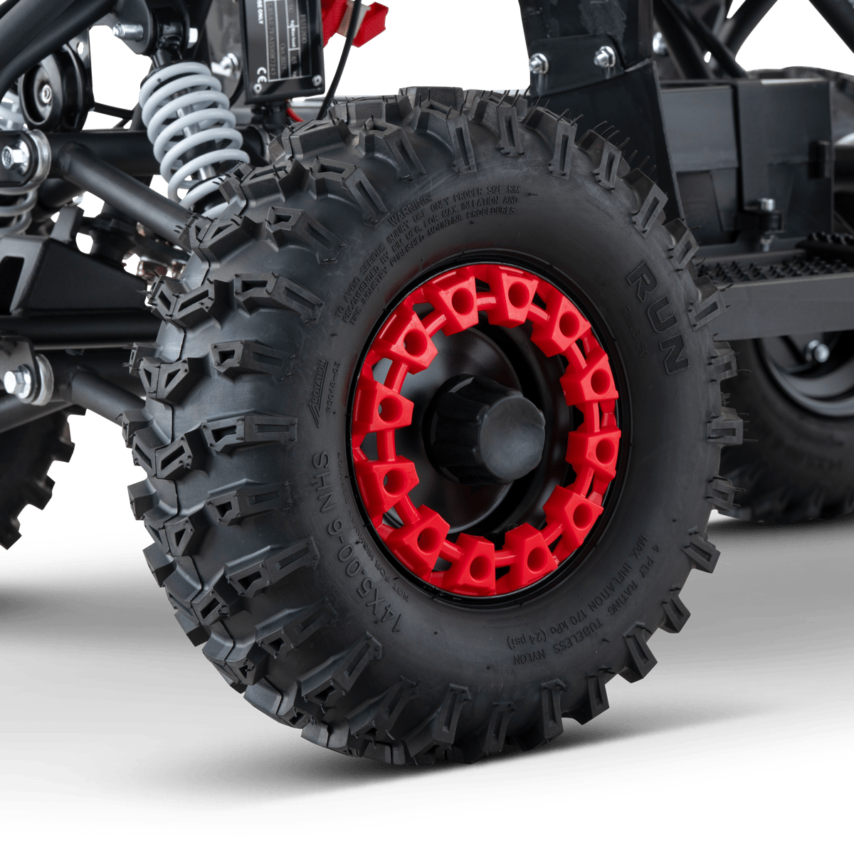QUAD ENFANT ÉLECTRIQUE HIRO COBRA 1200W ROUGE