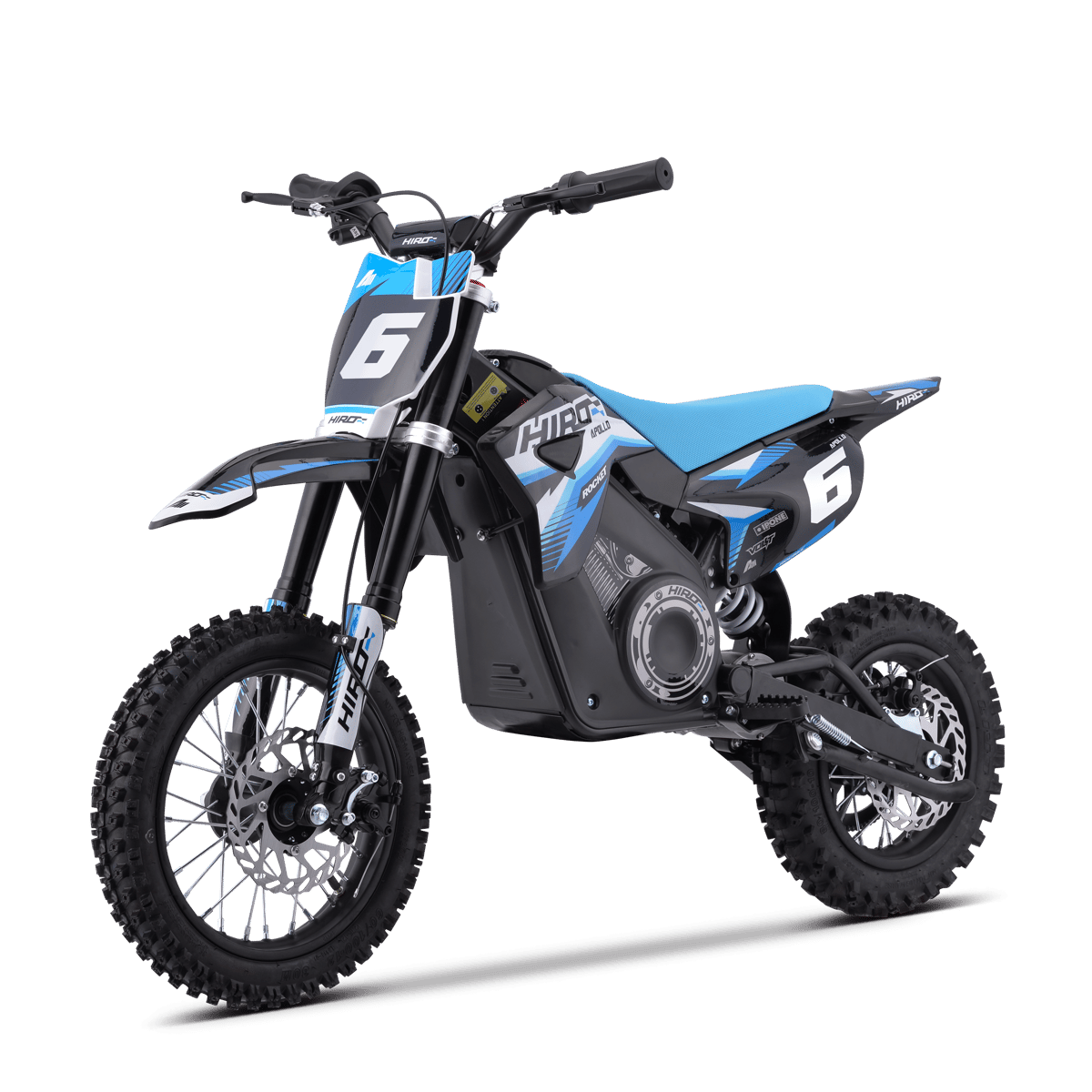 DIRT BIKE ENFANT ÉLECTRIQUE HIRO ROCKET 1200 BLEU