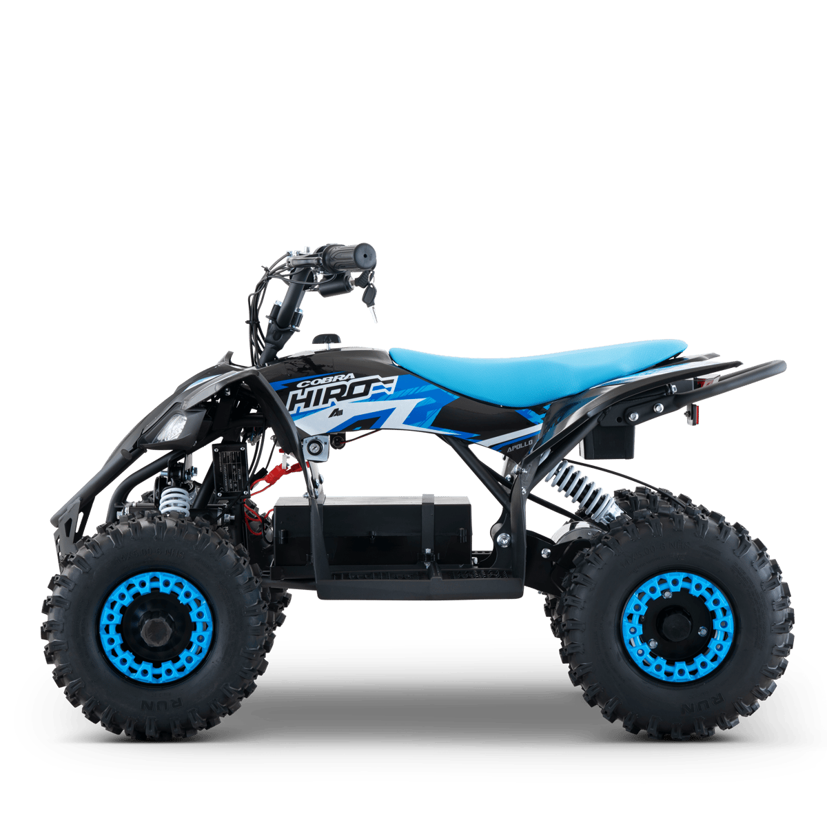 QUAD ENFANT ÉLECTRIQUE HIRO COBRA 1200W BLEU