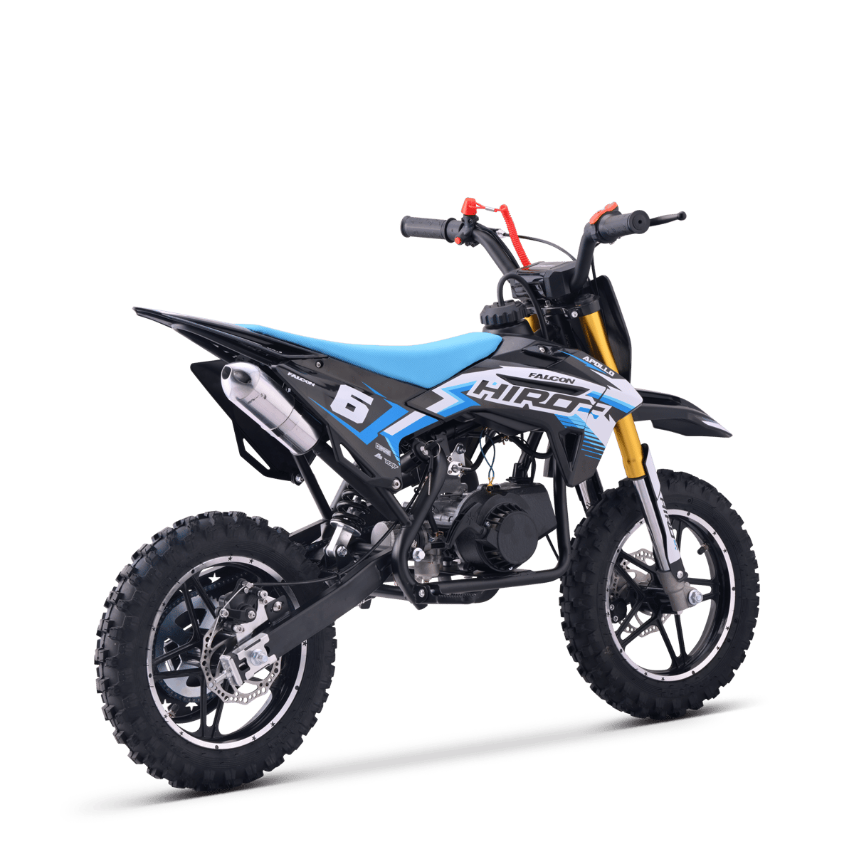 POCKET BIKE ENFANT HIRO FALCON 49CC BLEU