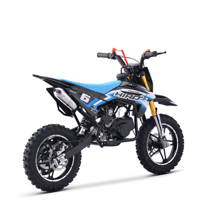 POCKET BIKE ENFANT HIRO FALCON 49CC BLEU