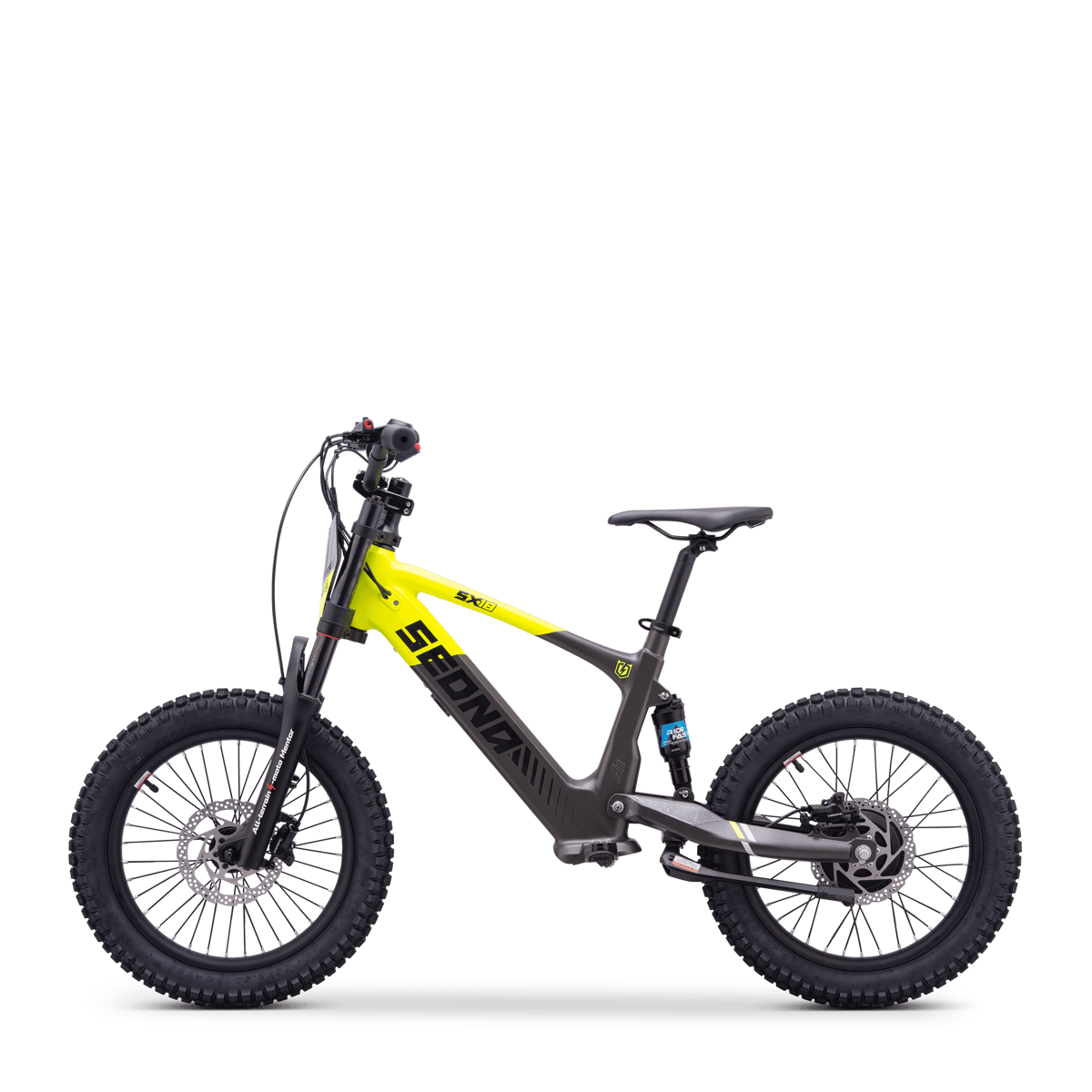 DRAISIENNE ÉLECTRIQUE SEDNA SX 18" JAUNE