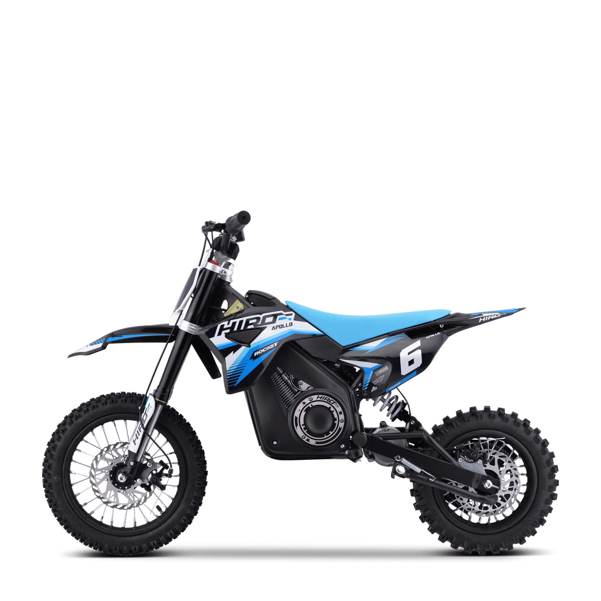 DIRT BIKE ENFANT ÉLECTRIQUE HIRO ROCKET 1200 BLEU