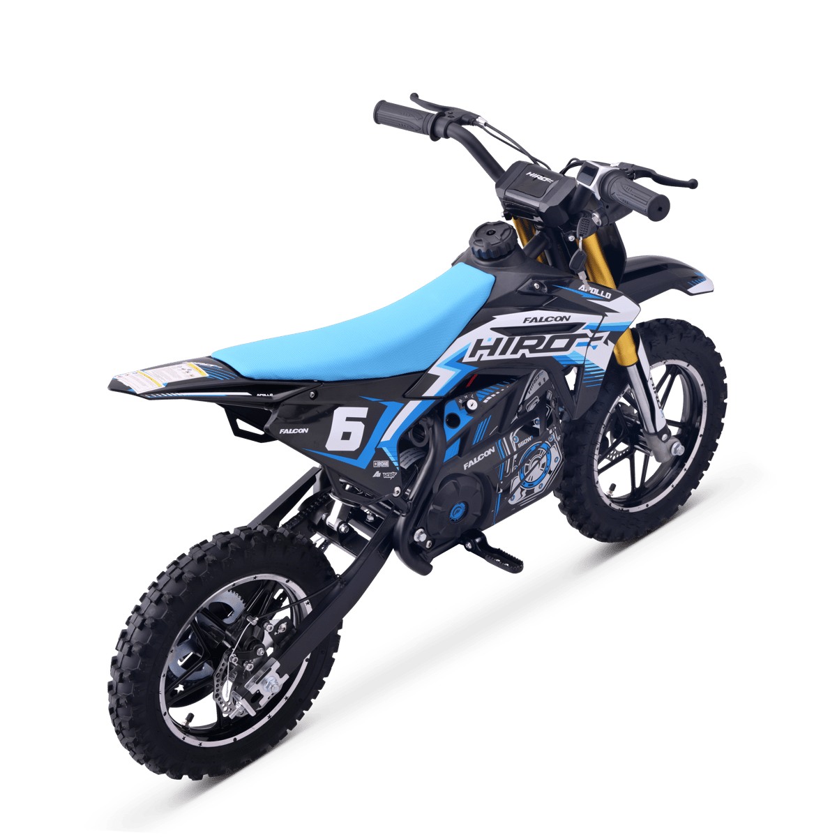 POCKET BIKE ÉLECTRIQUE ENFANT HIRO FALCON 550W BLEU