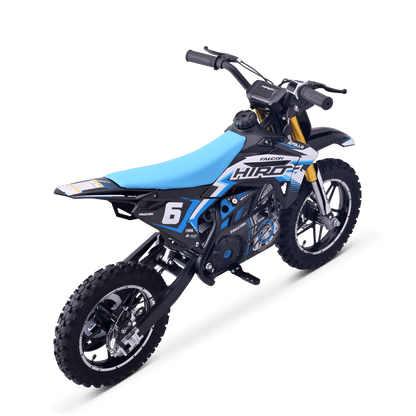 POCKET BIKE ÉLECTRIQUE ENFANT HIRO FALCON 550W BLEU