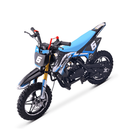 POCKET BIKE ENFANT HIRO FALCON 49CC BLEU