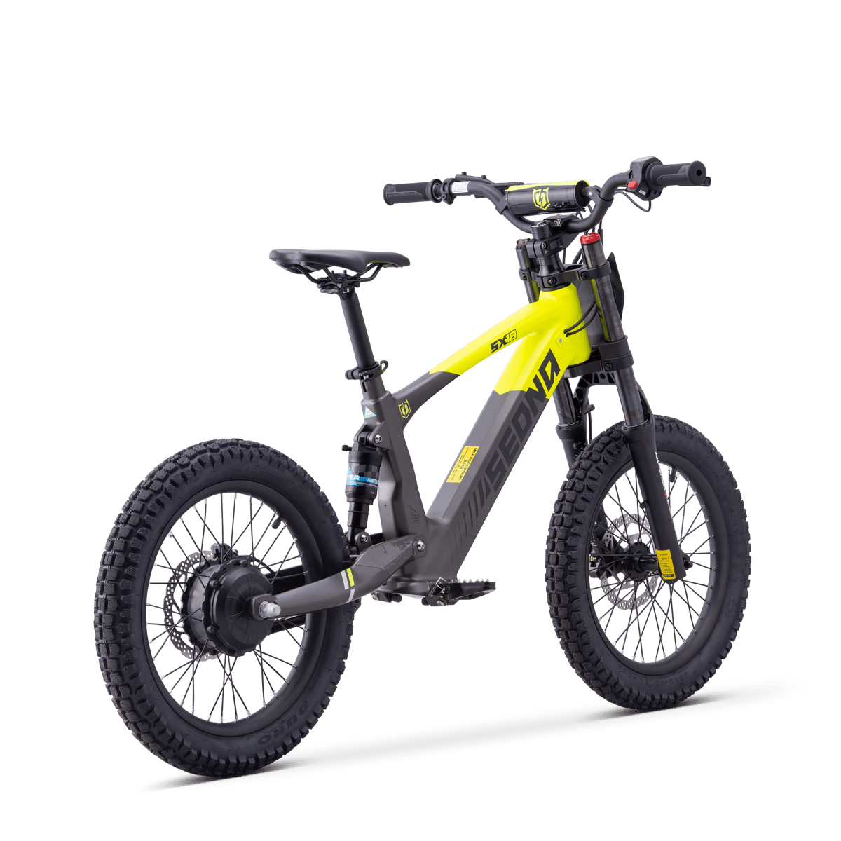 DRAISIENNE ÉLECTRIQUE SEDNA SX 18" JAUNE