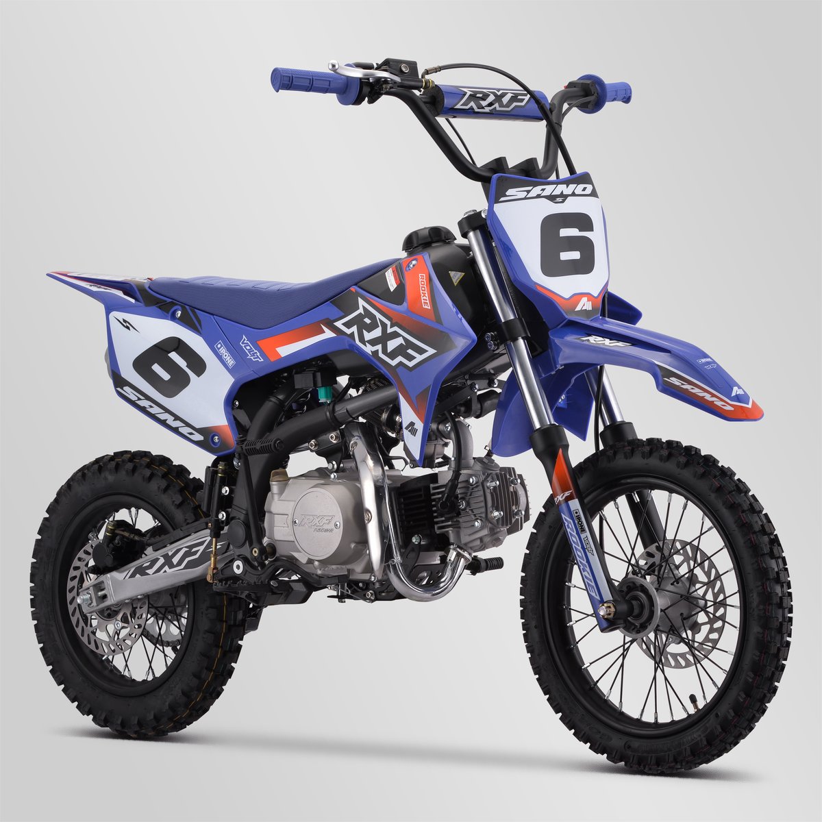 DIRT BIKE SANO RXF ROOKIE 125CC SEMI-AUTO 12/14 2024 - BLEU