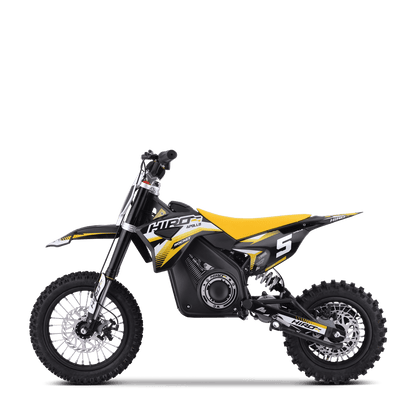 DIRT BIKE ENFANT ÉLECTRIQUE HIRO ROCKET 1200 JAUNE