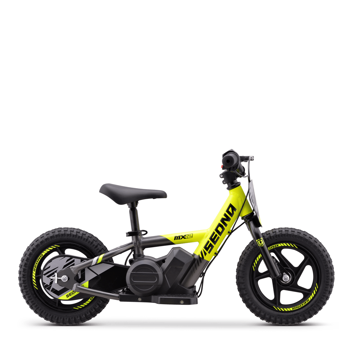 DRAISIENNE ÉLECTRIQUE SEDNA MX 12" JAUNE