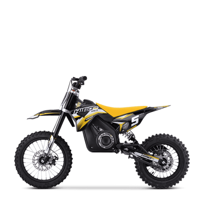 DIRT BIKE ENFANT ÉLECTRIQUE HIRO ROCKET 1600 JAUNE