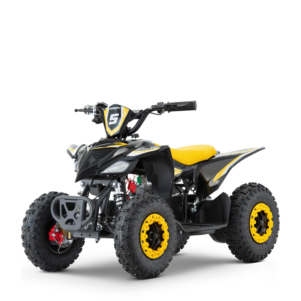 QUAD ENFANT ÉLECTRIQUE HIRO COBRA 800W JAUNE