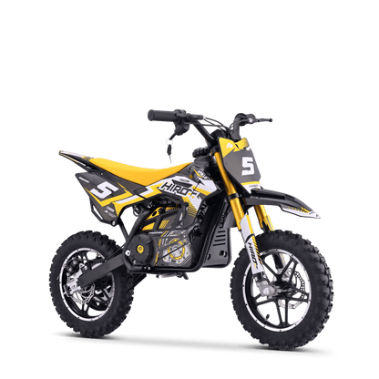 POCKET BIKE ÉLECTRIQUE ENFANT HIRO FALCON 550W JAUNE
