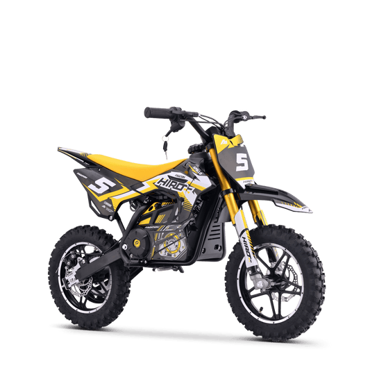 POCKET BIKE ÉLECTRIQUE ENFANT HIRO FALCON 550W JAUNE