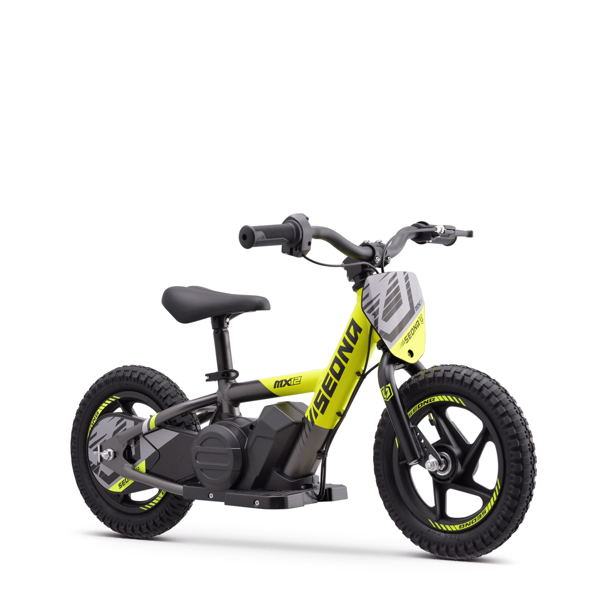 DRAISIENNE ÉLECTRIQUE SEDNA MX 12" JAUNE