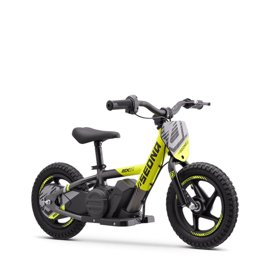 DRAISIENNE ÉLECTRIQUE SEDNA MX 12" JAUNE