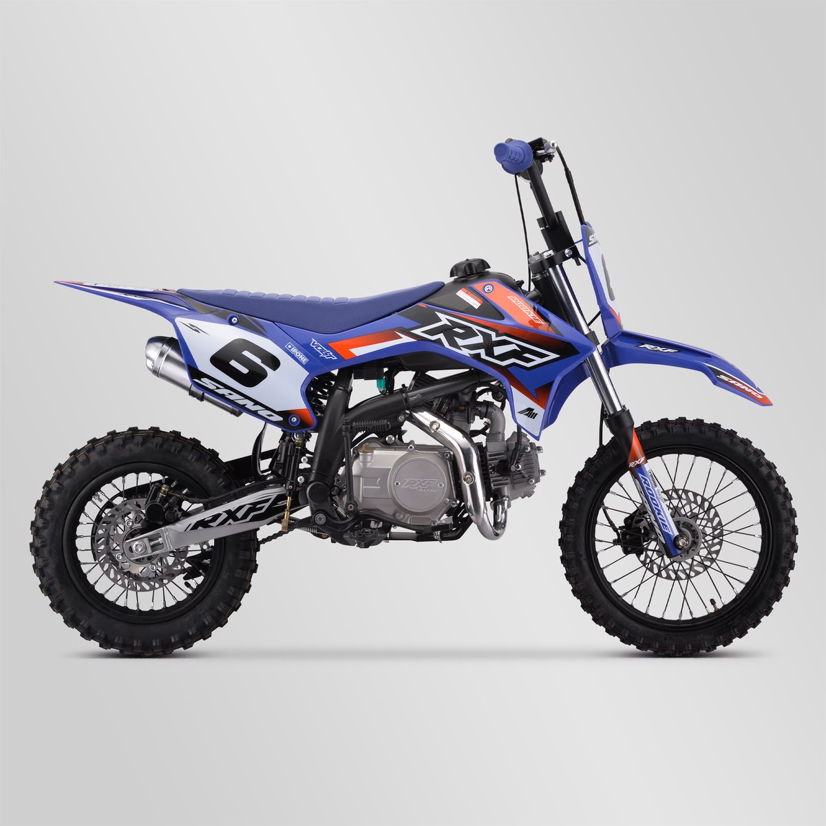 DIRT BIKE SANO RXF ROOKIE 125CC SEMI-AUTO 12/14 2024 - BLEU