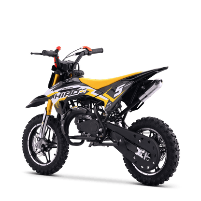 POCKET BIKE ENFANT HIRO FALCON 49CC JAUNE