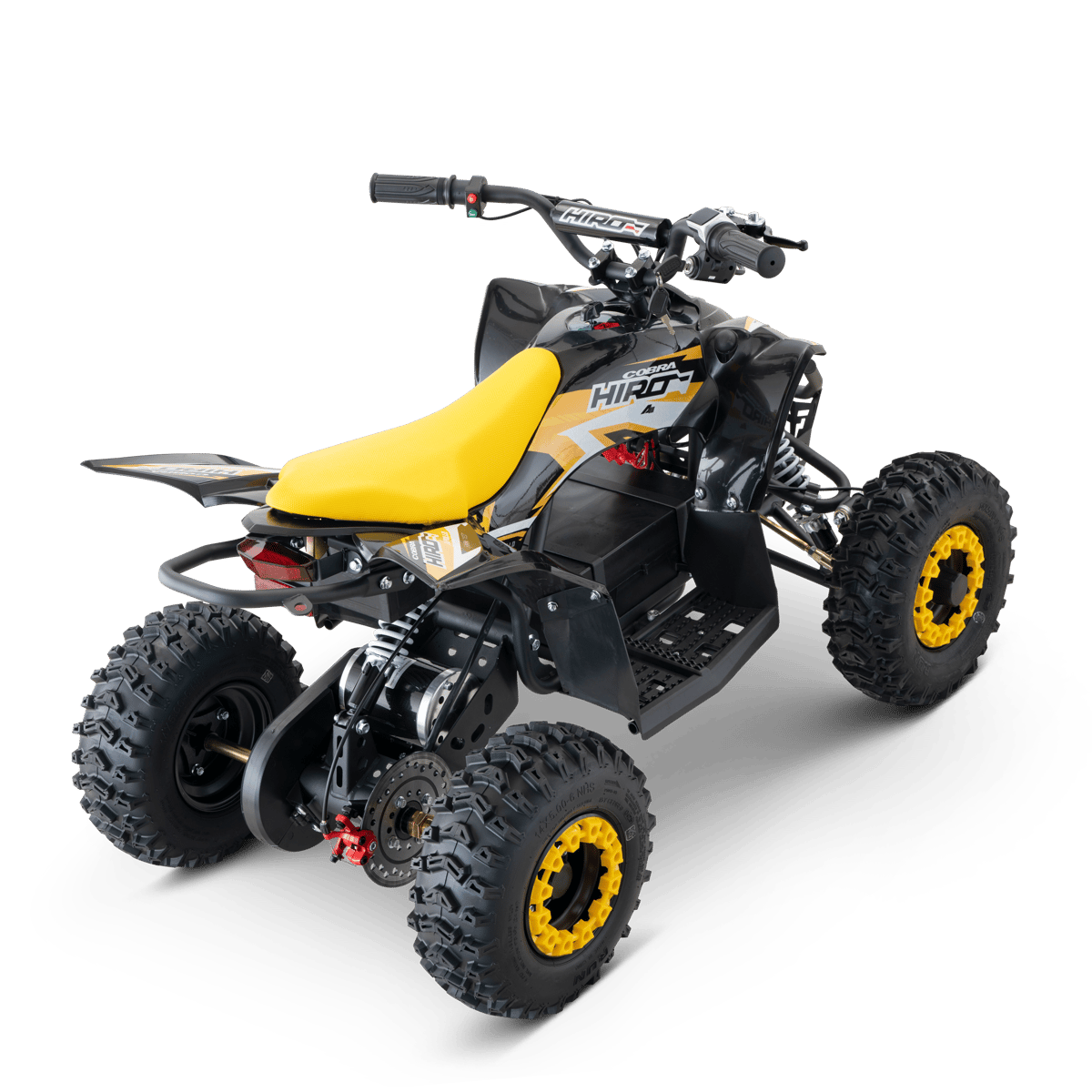 QUAD ENFANT ÉLECTRIQUE HIRO COBRA 1200W JAUNE