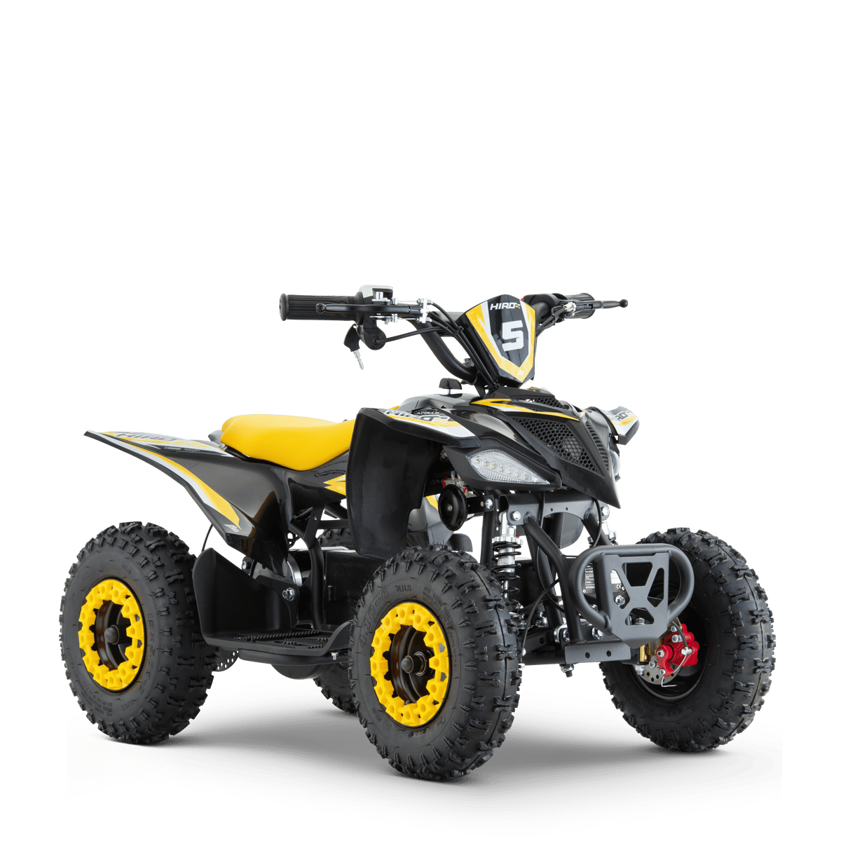 QUAD ENFANT ÉLECTRIQUE HIRO COBRA 800W JAUNE