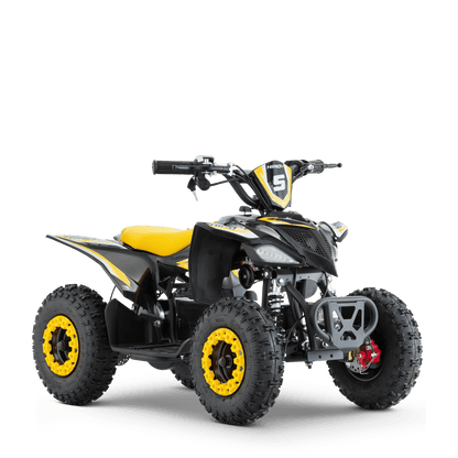 QUAD ENFANT ÉLECTRIQUE HIRO COBRA 800W JAUNE