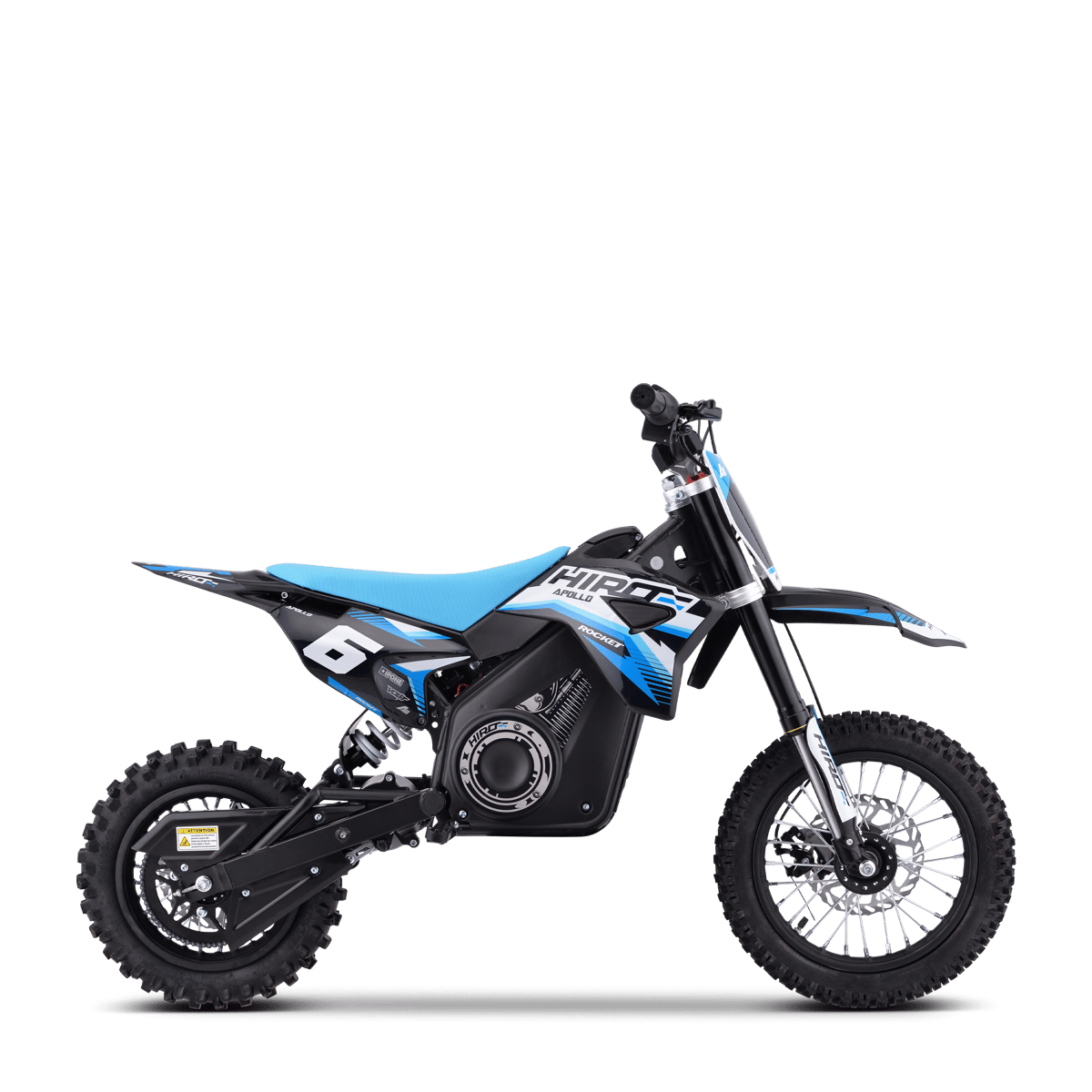 DIRT BIKE ENFANT ÉLECTRIQUE HIRO ROCKET 1200 BLEU