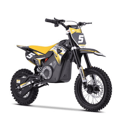 DIRT BIKE ENFANT ÉLECTRIQUE HIRO ROCKET 1200 JAUNE